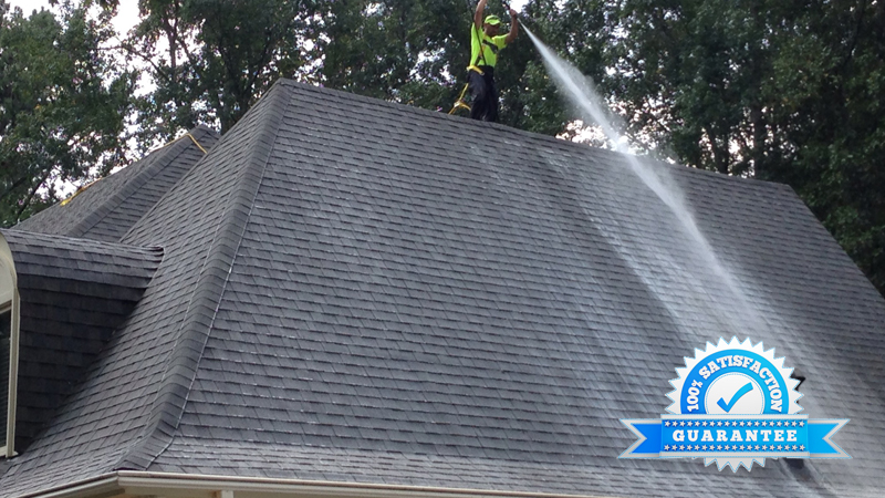 Atlanta, GA Roof Cleaning after
