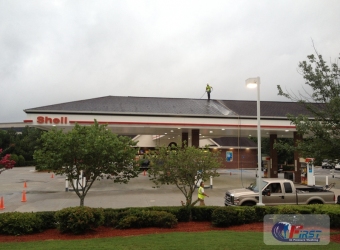 Atlanta Gas Station Pressure Washing