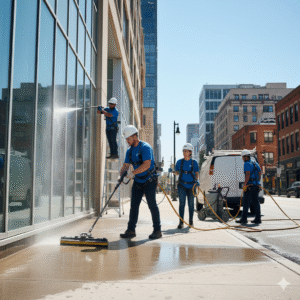 Commercial Pressure Washing