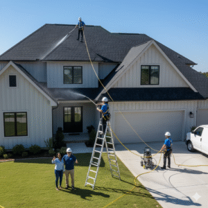 roof cleaning