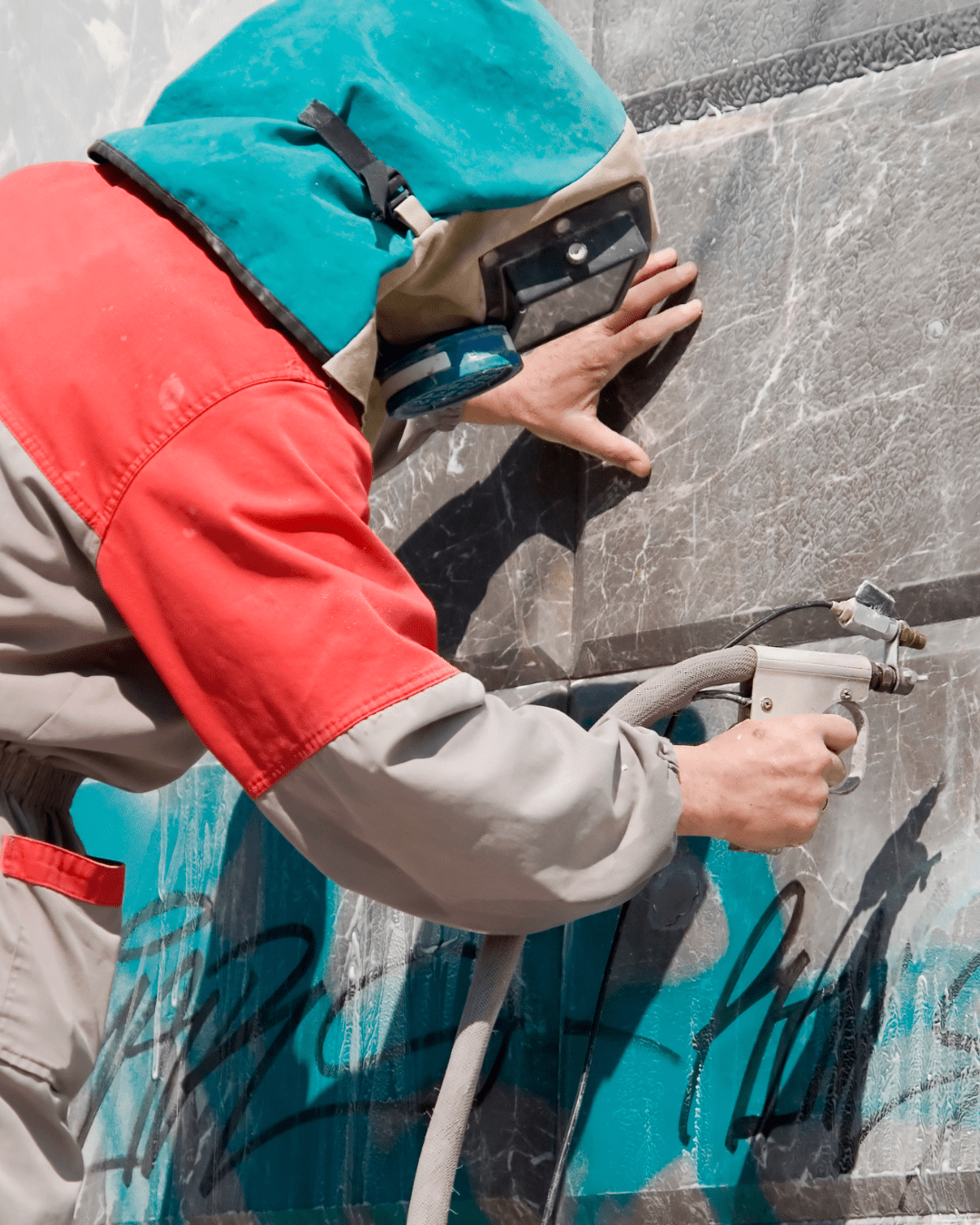 Office building exterior for professional cleaning